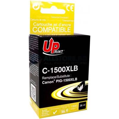 Compatible Мастилница UPRINT PGI1500 Canon, Черен (LF-INK-CAN-PGI1500B-XL-UP)