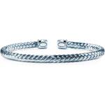 SAVICKI Сребърна гривна Bangle, 4.0 мм 45 см