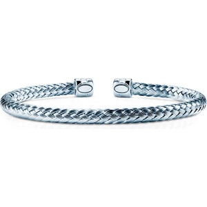 SAVICKI Сребърна гривна Bangle, 4.0 мм 45 см