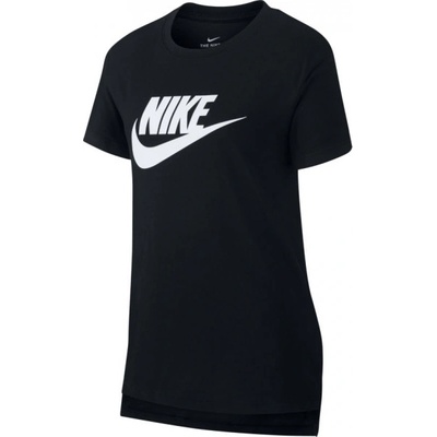 Nike Тениска за момичета Nike G NSW Tee DPTL Basic Futura - Черен