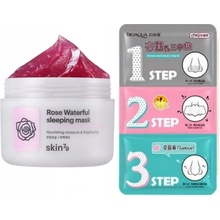 Skin79 Rose Waterfull noční hydratační maska s růžovou vodou 100 ml