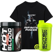AKCE Scitec Nutrition Hot Blood Infinity 350 g + ZDARMA Šejkr 700 ml + Triko