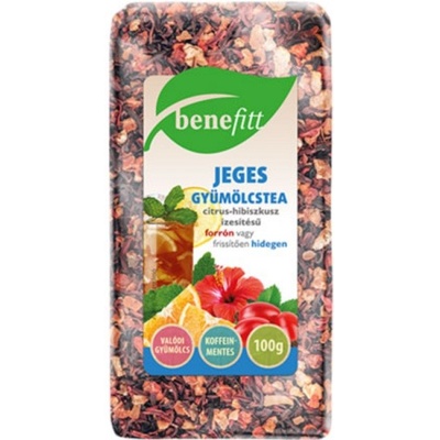 Benefitt Ľadový ovocný čaj sypaný s príchuťou citrusov a ibišteka 100 g