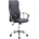 TopMebel Офис стол Novaro TopMebel с PU кожа в черен цвят 61x68x111/121cm