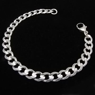 Klenotyn Pánský stříbrný řetízek na ruku KRNS40