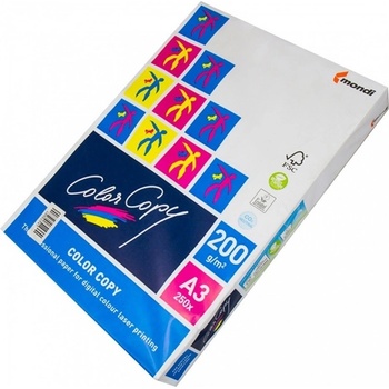 Mondi Картон Mondi Color Copy, А3, 200g/m2, 250л. , бял (OK1744)