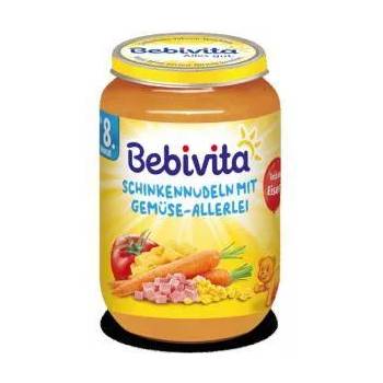 Bebivita Пюре Bebivita, Паста с шунка и зеленчуци, 220гр, 4018852104216