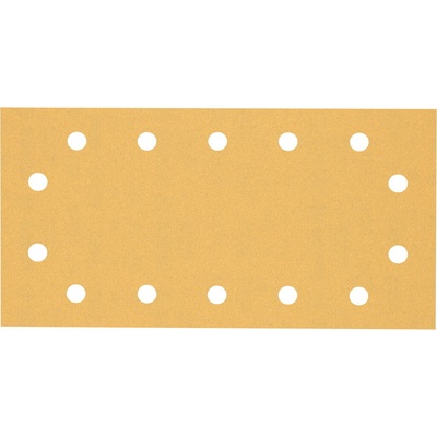 Bosch Brúsny papier EXPERT C470 so 14 otvormi pre orbitálne brúsky 115 x 230 mm, zrnitosť 120, 50 ks 2608900946
