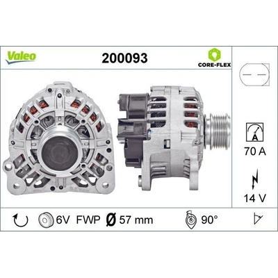 Alternátor VALEO 200093