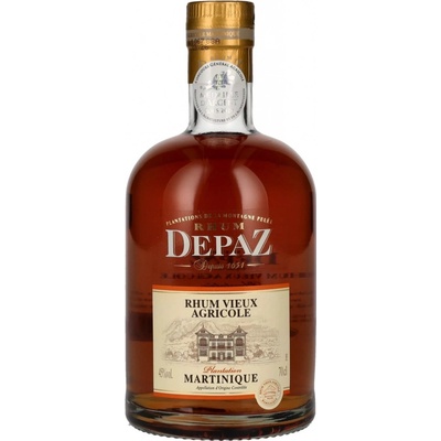 Depaz Vieux Agricole Plantation Rhum 45% 0,7 l (holá láhev)