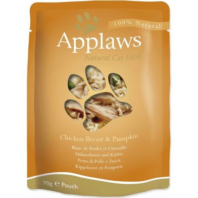 Applaws Cat Chicken Breast with Pumpkin ve vývaru 70 g