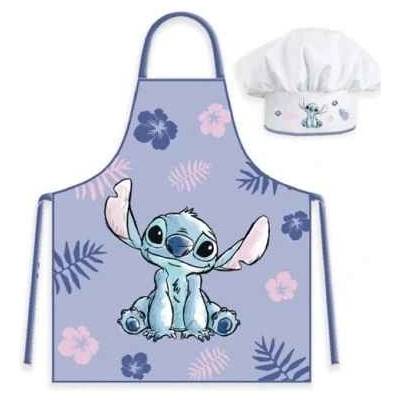 BrandMac Dětská zástěra s kuchařskou čepicí Lilo & Stitch