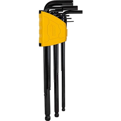 Extra dlhá sada imbusových kľúčov Deli Tools EDL232309H, 1,5-10 mm, 9 ks