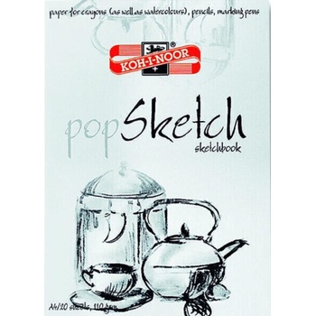 KOH-I-NOOR Pop Sketchbook Скицник 20 A4 110 g (9920001001SF)