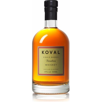 Koval Bourbon 47% 0,5 l (čistá fľaša)