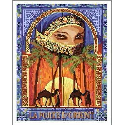 Казанлъшки гоблени Гоблен Вратата към ориента Puppets (Унгарски)