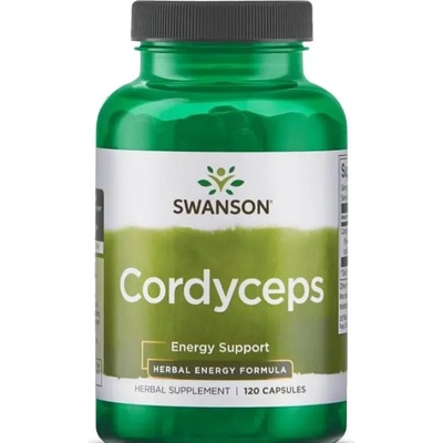 Swanson Cordyceps, 600 mg, 120 капсули, Swanson (SW1716)