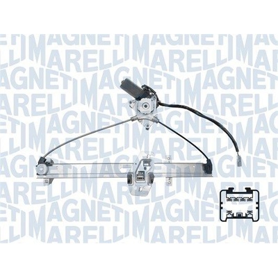 Mechanizmus zdvíhania okna MAGNETI MARELLI 350103170351