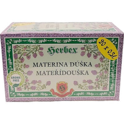 Herbex Mateřídouška bylinný čaj 20 x 3 g