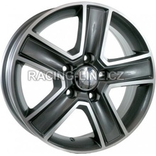 HRS BK473 6,5x16 5x120 ET55 grey polished