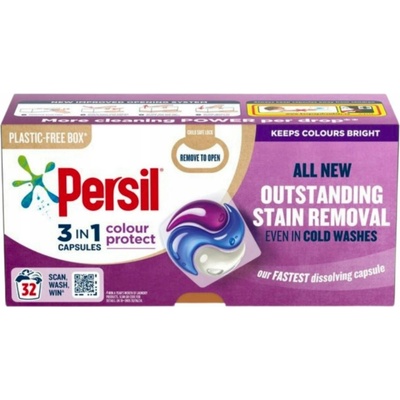 Persil 3v1 Kapsule na pranie Farba + Chráni Farby Oblečenie 32 PD