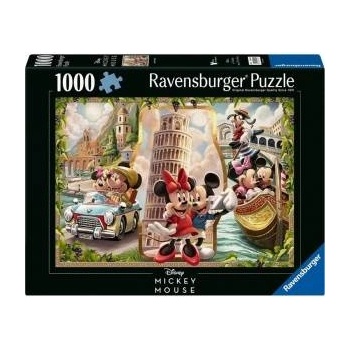 Ravensburger Puzzle 1000 Disney Classics Holiday Miki and Mini