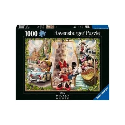 Ravensburger Puzzle 1000 Disney Classics Holiday Miki and Mini