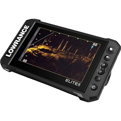 LOWRANCE Elite-7 Ti Total Scan so sondou sonar + akumulátor + nabíjačka