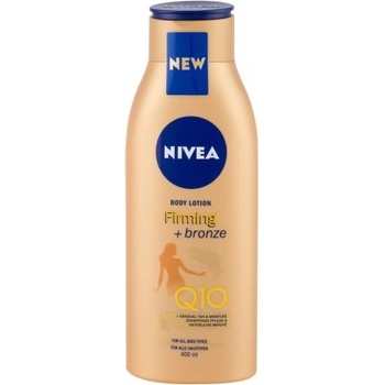 Nivea Q10 Firming + Bronze стягащ тонизиращ лосион за тяло 400 ml за жени