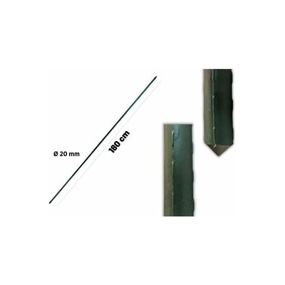 Euro nářadí Garden Tyč zahradní poplastovaná 180 cm x 20 mm SB 145663Q – Hledejceny.cz