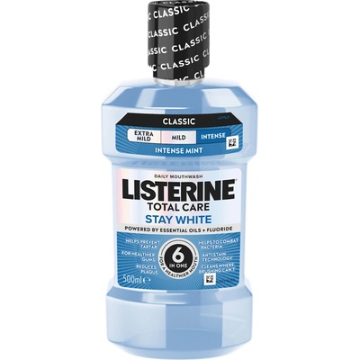 Listerine Total Care Stay Bílá 500 ml