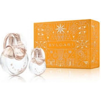 Bvlgari Omnia Crystalline - Дамски подаръчен комплект: 100мл EDT + 15мл EDT