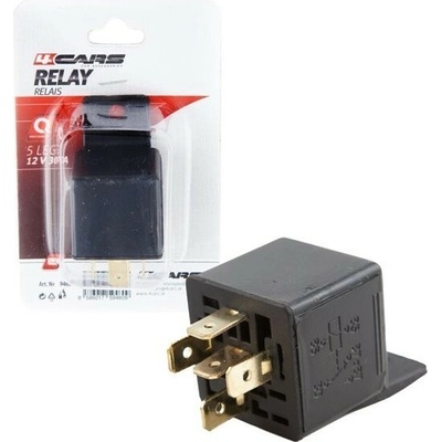 Relé 30A-12V,5 kontakt 4cars
