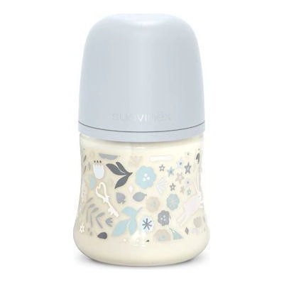 Suavinex kojenecká láhev Wonderland Fyziol průtok Liberty modrá 150ml