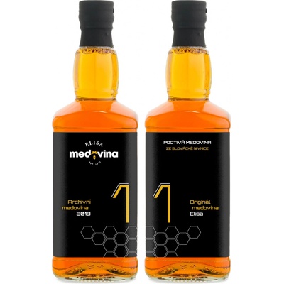 Medovina Elisa dárek k 11. výročí 11% 2 x 0,5 l