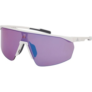 Adidas Мъжки очила Adidas eyewear SP0075 Mirror S3 Running glasses - White / Violet Mirror - размер One Size (205-7217-0211)