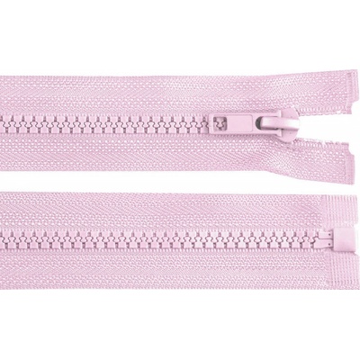 Kostěný zip No 5 délka 75 cm bundový Varianta: 165 fialová sv., Balení: 1 ks