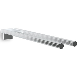 DECOR WALTHER Закачалка на релса за кърпи Of Line вертикални 46 см сребриста (0670595)
