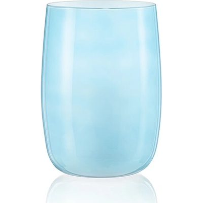 Crystalex sklenená váza Caribbean Dream Mint 20,5 cm