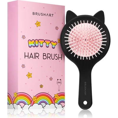 BrushArt KIDS Kitty hair brush Четка за коса за деца Kitty