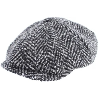Мъжки вълнен каскет HatYou CP3467, Сив меланж