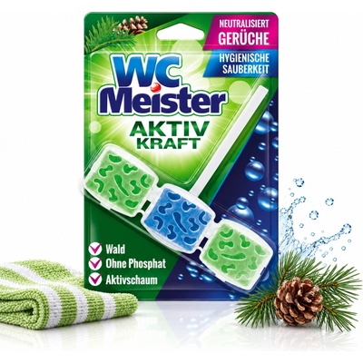 WC Meister Aktiv Kraft závěska do WC Les 45 g – Zbozi.Blesk.cz