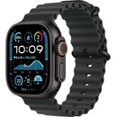 Apple Watch Ultra 2 49 mm čierny titán s čiernym oceánskym remienkom MX4P3CS/A