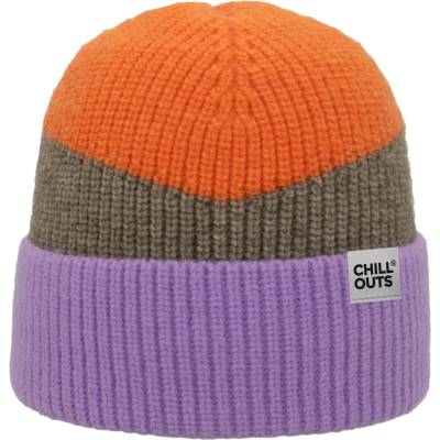 Chillouts Дамска зимна шапка (beanie) Chillouts Women's Natascha Hat Beanie - Orange / Lilac - размер One Size (904-5060-0311)
