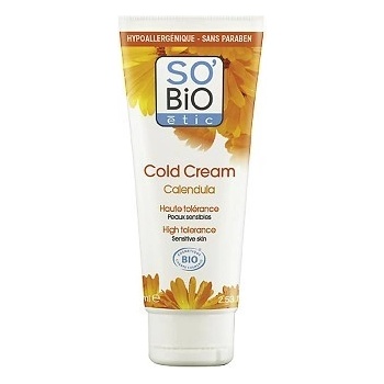 So´Bio Bio Cold Cream pro citlivou pleť calendula 75 ml
