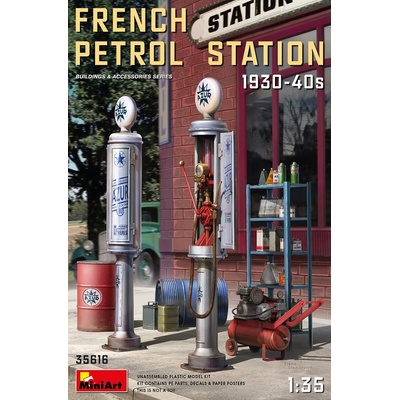 MiniArt French Patrol Station 193040 1:35