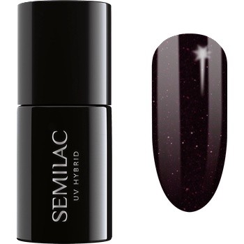 Image 1 of Semilac UV Hybrid Standard Glitter 148 Night Euphoria 7 ml