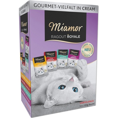 Miamor Ragout Multi-mix Cream 12 x 100 g