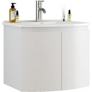 Inter Ceramic Конзолен PVC шкаф ICP 6150, Inter Ceramic, с умивалник, 49x50x61см (6150 + УМИВ. 6350)
