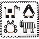 Dřevěné hračky Bigjigs vkládací puzzle černobílé tvary